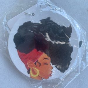 African Drop Earrings